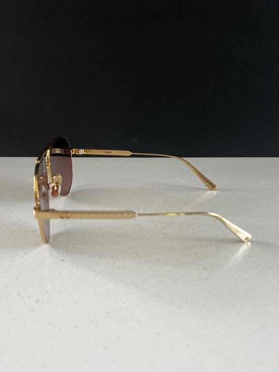 DIOR DiorCannage A1U 61MM GOLD Pilot Sunglasses main image 6